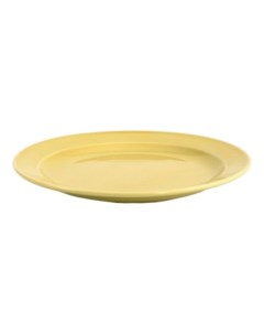 Тарелка для вторых блюд Принц 26 5 см желтая Башкирский фарфор