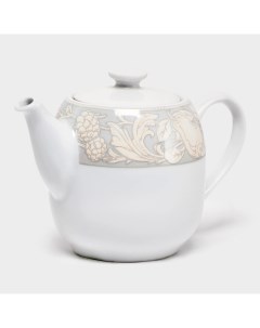 Заварочный чайник Sancerre Solene фарфор белый 550 мл Porcelaine du reussy