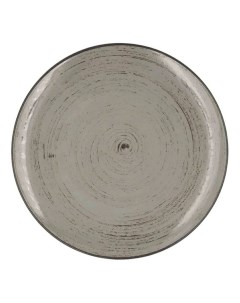 Тарелка для закусок Alumina Nostalgia Popiel 22 см серая Porcelana bogucice