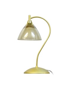 Лампа настольная L 0146 L1 OM E14 60W золотая Florex international