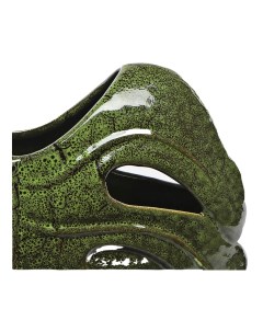 Ваза керамическая Тропики 29 3х11 3х26 см зеленая S&a ceramic