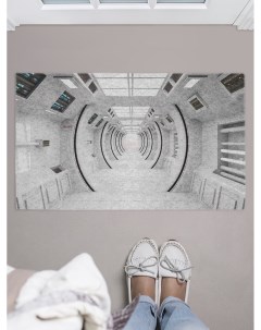 Придверный коврик Космические аппартаменты для обуви 75x45 см Joyarty