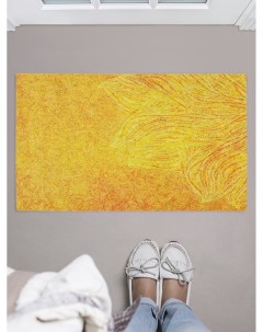 Придверный коврик Яркий цветочный узор для обуви 75x45 см Joyarty