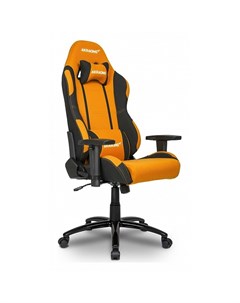 Кресло игровое Prime черный оранжевый Akracing