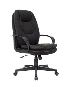 Кресло VB_Echair 656 TС ткань черный пластик Easy chair
