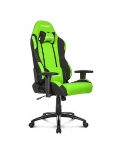 Кресло игровое Prime черный зеленый Akracing