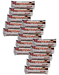 Протеиновый батончик Protein bar без сахара Карамель 15х50г Ironman