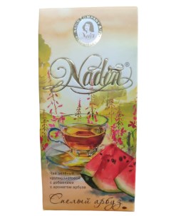 Чай Спелый арбуз зеленый с добавками 50 г Nadin