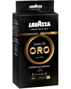 Кофе молотый Qualita Oro Mountain Grown 250г Lavazza