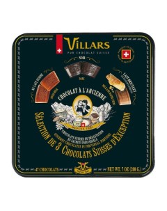 Швейцарский молочный и горький шоколад по старинным рецептам 3 вкуса ж б 200г Villars