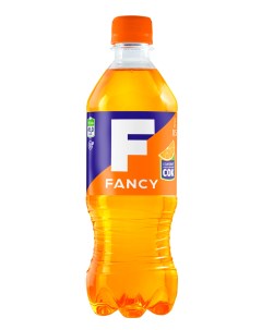 Газированный напиток с апельсином сильногазированный 0 5 л Fancy