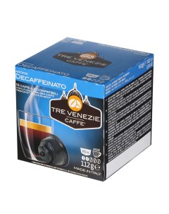 Кофе Decaffeinato в капсулах 7 г x 16 шт Tre venezie caffe