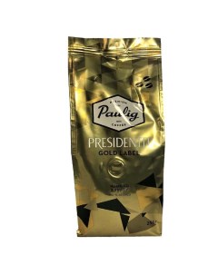 Кофе в зернах presidentti gold label 250 г Paulig