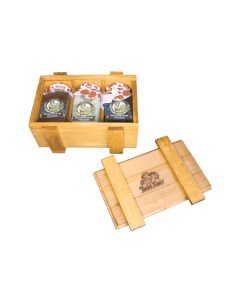 Набор меда Honey Boxe Paseki Prizma 1 2 кг Башкирские пасеки