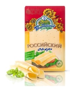 Сыр полутвердый Российский 50 180 г Белебеевский