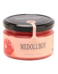 Крем мёд с брусникой Медолюбов 250 мл Medolubov
