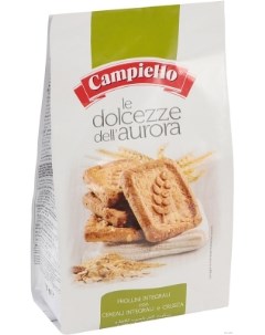 Печенье Песочное с отрубями и злаками 350 г Campiello