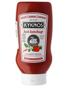 Кетчуп томатный острый 580г Kyknos