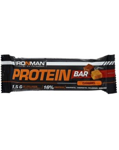 Протеиновый батончик Protein bar с Коллагеном Карамель 30х35г Ironman