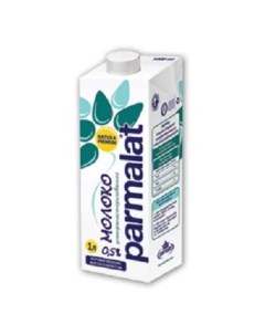 Молоко 0 5 ультрапастеризованное 1 л БЗМЖ Parmalat