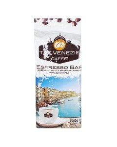 Кофе Espresso Bar зерновой 1 кг Tre venezie caffe