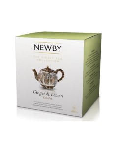 Чай травяной имбирь и лимон 15 пакетиков Newby