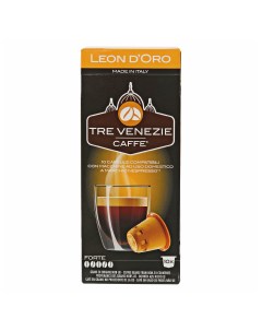 Кофе Leone Doro в капсулах 700 г 10 шт Tre venezie caffe