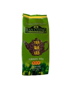 Чай зеленый крупнолистовой 3 звезды 100 г Tan cuong hoang binh