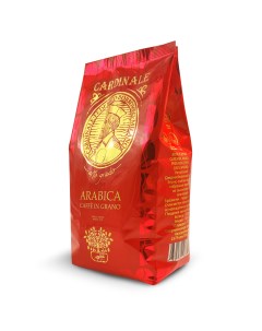 Кофе в зернах CARDINALE Кардинал 100 Арабика 1 кг Caffe come arte
