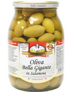 Оливки гигантские 900г Bella contadina