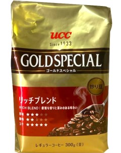 Кофе в зернах Gold Special Mocha 300 г Ucc
