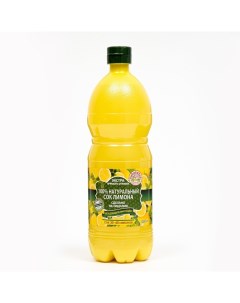 Натуральный сок лимона АЗБУКА ПРОДУКТОВ 1л Nobrand