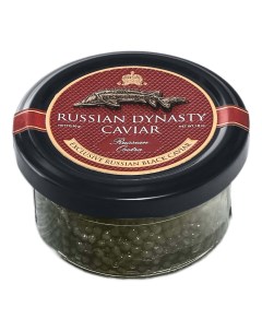 Икра осетра черная 50 г Russian dynasty caviar