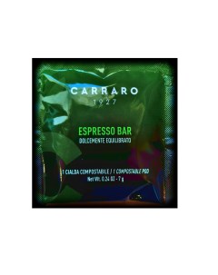 Кофе в чалдах Espresso Bar 150 шт Carraro