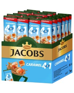 Кофе растворимый 4в1 Caramel 24 стика Jacobs