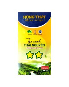 Чай зеленый Hung Thay 2 звезды листовой 100 г Nobrand
