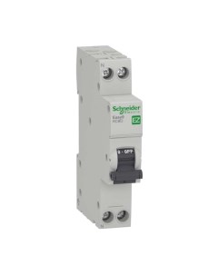 SE EASY 9 Дифференциальный автоматический выключатель 1П Н 16А 10мА C AC 18мм Schneider electric