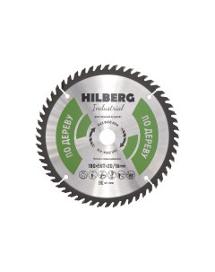 Диск пильный Industrial HW182 дерево 180x20 16 мм 56Т Hilberg