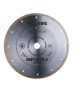 Диск алмазный отрезной Hyper Thin 250х25 4 мм HM570 Hilberg