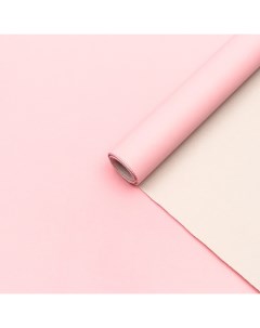 Бумага крафт двустороняя серый розовый 0 68 х 10 м Nobrand