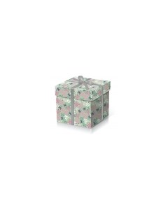 Коробка подарочная кубик 900грамм Лягушки Стрекоза