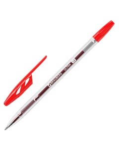 Ручка шариковая ULTRA 143560 красная 1 мм 50 штук Brauberg