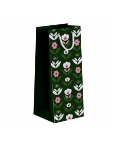 Пакет Be Smart бумажный подарочный коллекция Floral 15 х 32 см Besmart