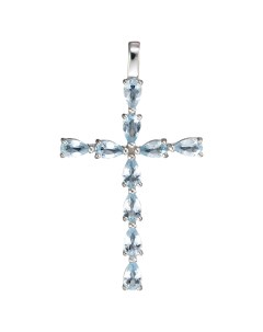 Серебряная подвеска крест 925 пробы Ювелирочка