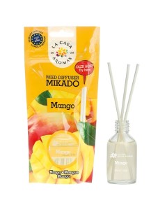Жидкий ароматизатор для воздуха с палочками MIKADO Манго 30 Lа casa de los aromas