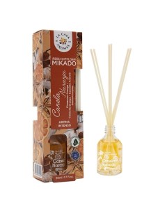 Жидкий ароматизатор для воздуха с палочками MIKADO Апельсин и корица 50 Lа casa de los aromas