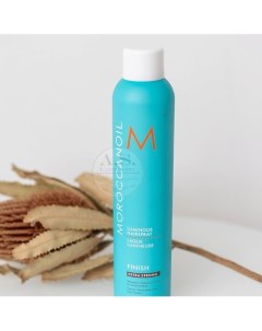 Сияющий лак для волос экстрасильной фиксации Luminous Extra Strong 330 Moroccanoil