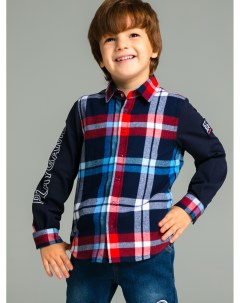 Сорочка текстильная для мальчиков regular fit Playtoday kids