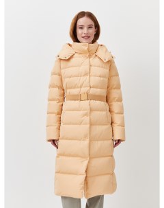 Пуховое пальто с ремнем Just clothes