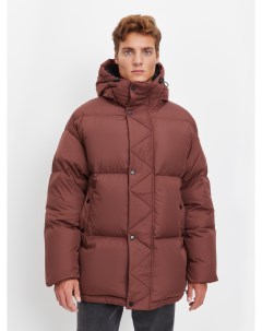 Пуховое пальто с капюшоном Just clothes